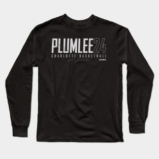 Mason Plumlee Charlotte Elite Long Sleeve T-Shirt